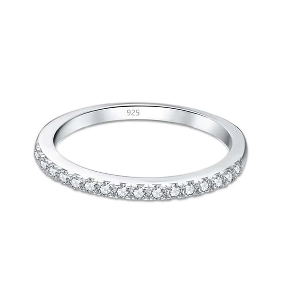 Eindeloze Fonkel Sterling Zilveren Ring voor Vrouwen met Cubic Zirconia BIAN018 - Image 1