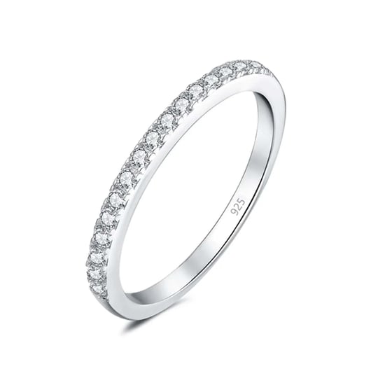 Eindeloze Fonkel Sterling Zilveren Ring voor Vrouwen met Cubic Zirconia BIAN018 - Image 2