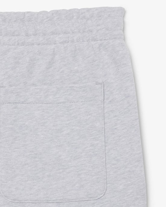 Regular Fit Logo Detail Shorts in Grey - Image 6