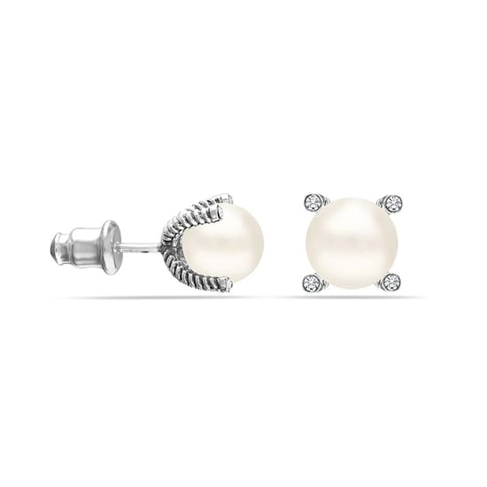 Vrouwen Serene Light Oorbellen 925 Sterling Zilver met Cubic Zirconia BIPE057 - Image 1