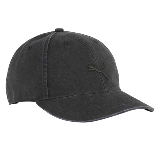 Puma Unisex Adult Premium Essential Classic Logo Baseball Cap (Poema Zwart) - Image 2