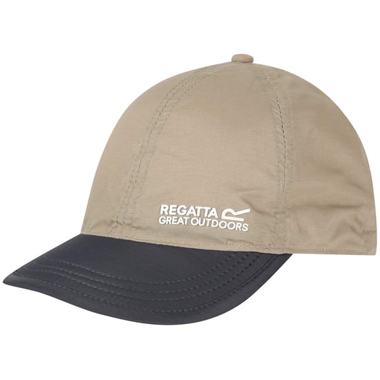 Regatta Unisex Volwassenen Pack It Tweekleurige Casual Baseballpet (Nootmuskaatcrème) - Image 1
