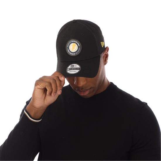 New Era 9Forty FC Barcelona Casual Baseball Cap (Zwart) - Image 1