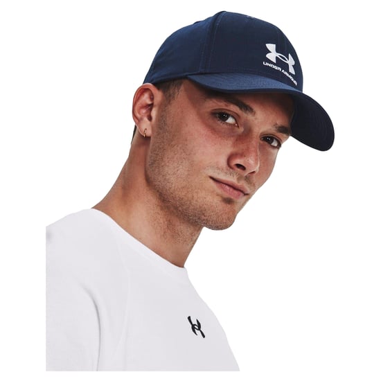 Under Armour Mens Lockup Dad Hat (Navy) - Image 3