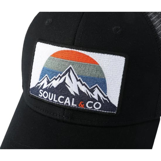 SoulCal Mountain Baseball Cap (Black) - Image 3