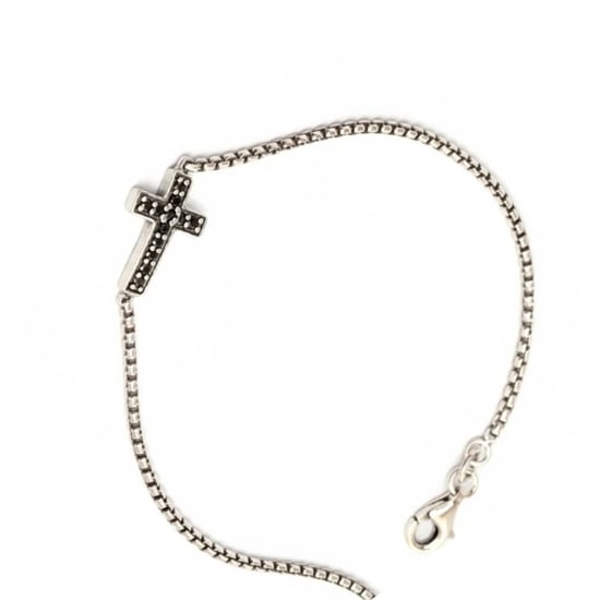Kvinnors venetianskt korsarmband 'Svart Själ' i 925 sterling silver BIPU002 - Image 1
