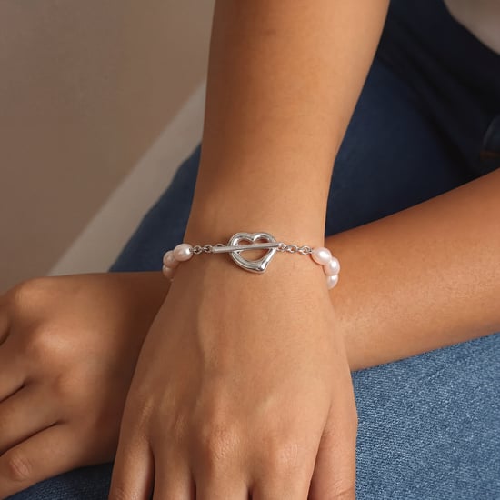 Damenarmband met Ovale Parel in 925 Sterlingsilver BIPU018 - Image 3