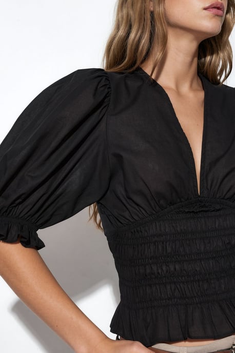 Aangename Chiffon Blouse met V-hals - Image 4