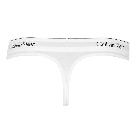 Calvin Klein Dames/Dames Logo Katoenmix String (Wit) - Image 2