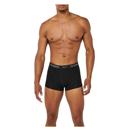 Lee Cooper Heren Cooper Essential Boxershorts (Set van 5) (Zwart) - Image 3