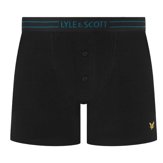 Lyle & Scott Heren Boxershort (Pakket van 3) (Zwart) - Image 2