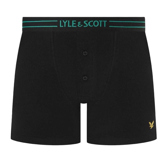 Lyle & Scott Heren Boxershort (Pakket van 3) (Zwart) - Image 3