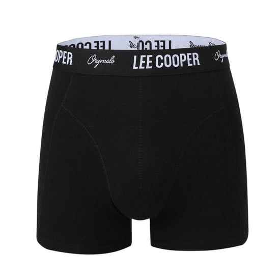 Lee Cooper Heren Cooper Essential Boxershorts (Set van 5) (Kern Zwart) - Image 3
