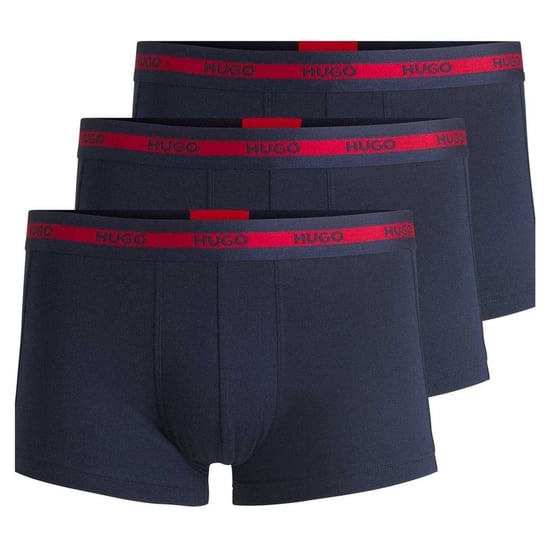 Hugo Heren Boxershort (Pakket van 3) (Marine) - Image 2