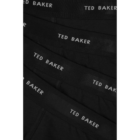 Ted Baker Effen boxershorts voor heren (Set van 4) (Zwart) - Image 3