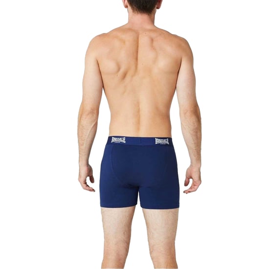 Lonsdale Boxershorts voor heren (Set van 2) (Marine) - Image 3