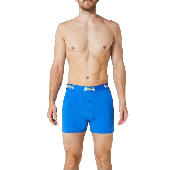 Lonsdale Boxershorts voor heren (Set van 2) (Blauw) - Image 1