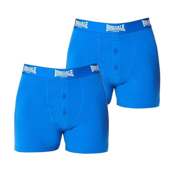 Lonsdale Boxershorts voor heren (Set van 2) (Blauw) - Image 2