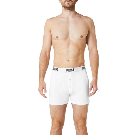 Lonsdale Boxershorts voor heren (Set van 2) (Wit) - Image 1
