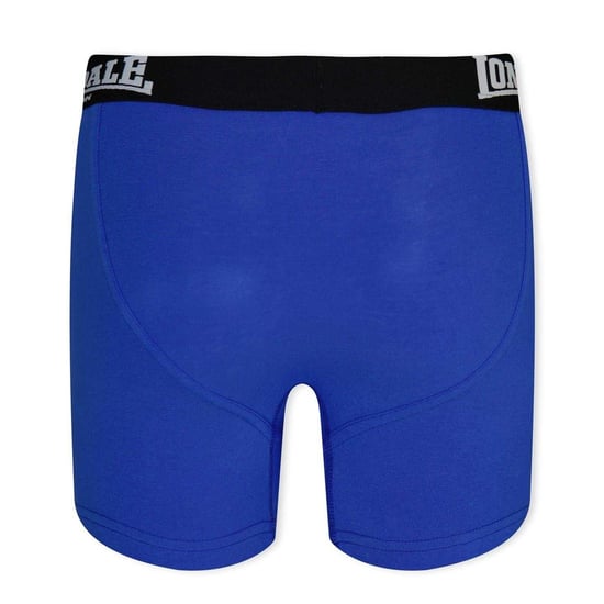 Lonsdale Boxershorts voor jongens (Set van 2) (Blauw/Zwart) - Image 2