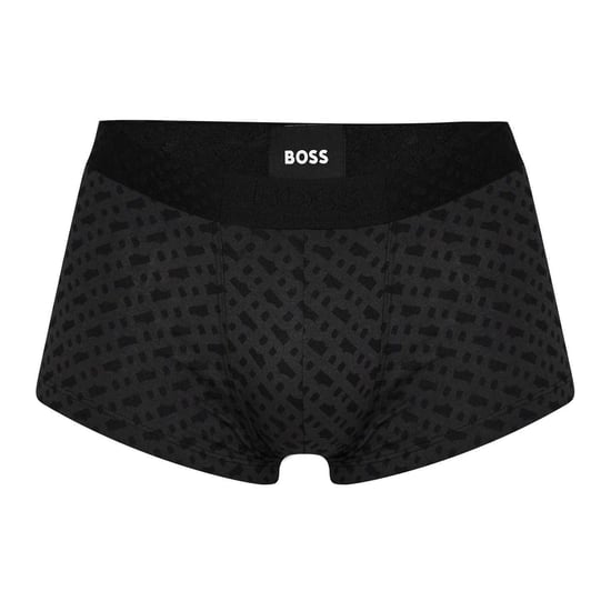 Boss Elastische boxershorts met monogram voor heren (set van 3) (Zwart) - Image 1