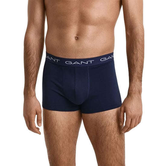 Gant Stretch-boxershorts voor heren (set van 3) (Zwart) - Image 1