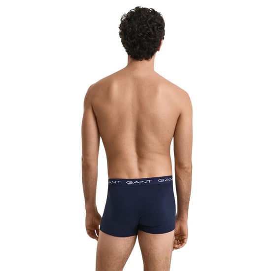Gant Stretch-boxershorts voor heren (set van 3) (Zwart) - Image 3
