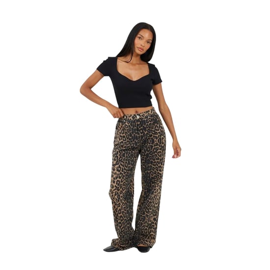 Brave Soul Dames/Dames Sweetheart Gewaad Top (Zwart) - Image 3