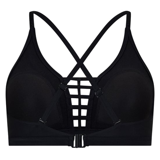 Zoggs Crop-top met ladderpatroon voor dames (Zwart) - Image 2