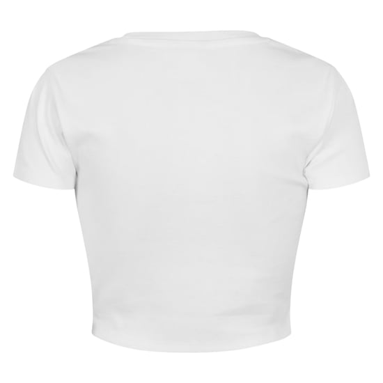 Jack Wills Womens/Ladies 1 Cotton Crop T-Shirt (White) - Image 2
