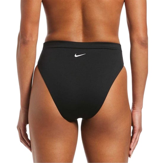 Nike Dames/dames Bikinibroekje met hoge taille (Zwart) - Image 2