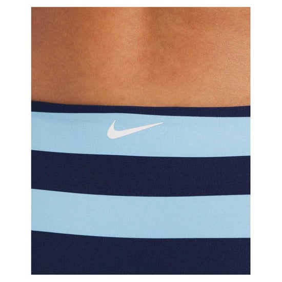 Nike Bikiniunderdel, dam/dam, med horisontell rand (Marinblått) - Image 3
