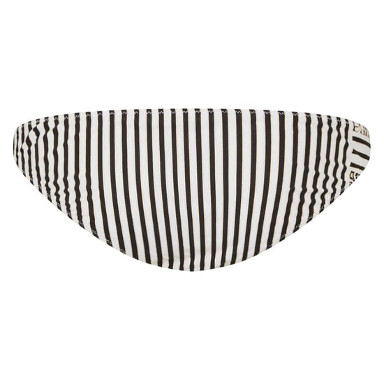 Biba Dames/Dames Kayla Stripe Mid Rise Bikinibroekje (Wit, Zwart) - Image 2