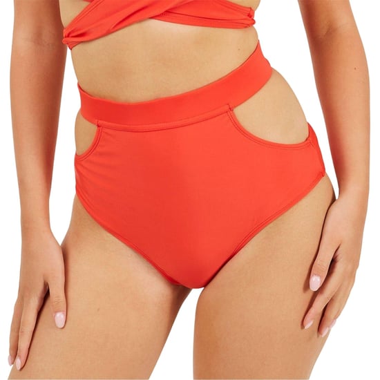 Brave Soul Damesbikinibroekjes met strik aan de achterkant (Rood) - Image 1