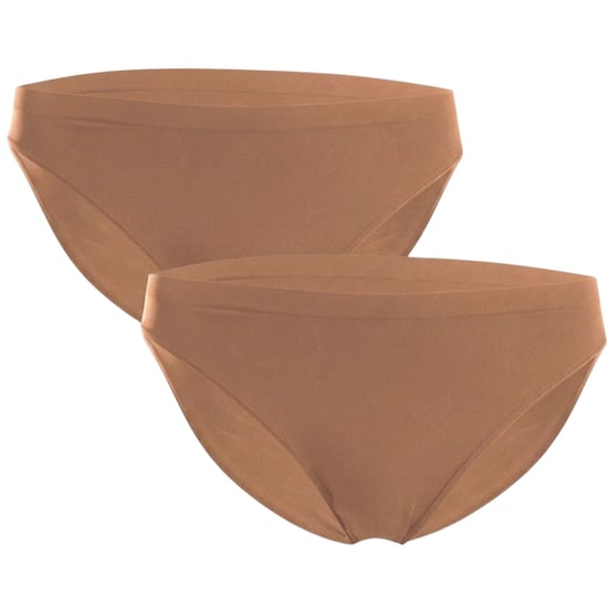 Wolford Naadloze bikinibroekjes voor dames (set van 2) (Macchiato) - Image 1