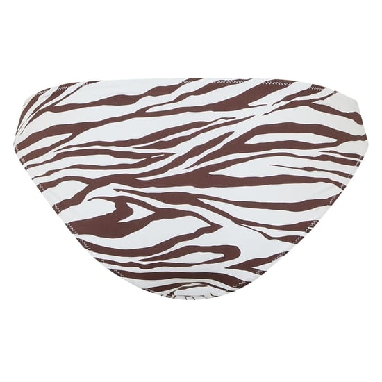 Biba Dames/Dames Icon Zebraprint Bikinibroekje (Bruin/Wit) - Image 2