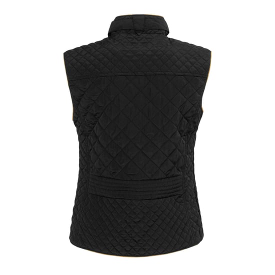 Miso Kvinnor/Damer Quilted Gilet (Svart) - Image 2