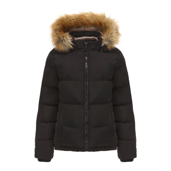 SoulCal Womens/Ladies Bubble Puffer Jacket (Black) - Image 1
