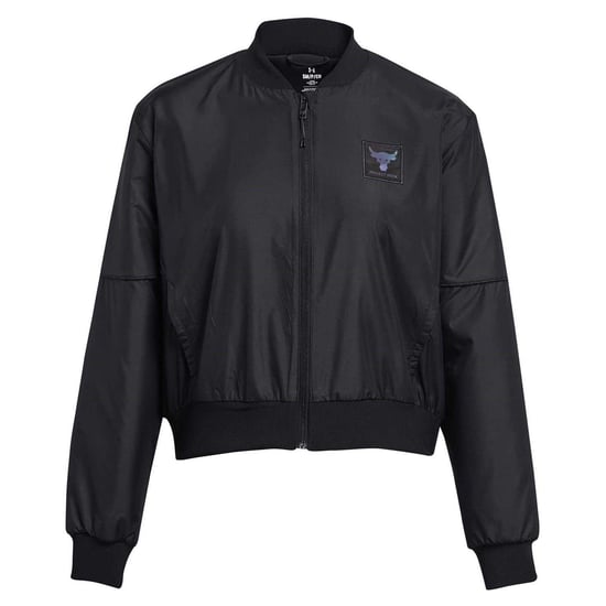 Under Armour Dames/Dames Kraagloos Relaxed Fit Bomberjack (Zwart) - Image 2