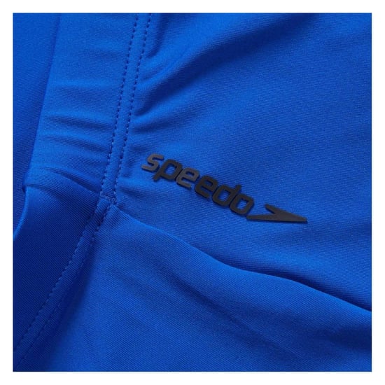 Speedo Jersey Raglan Athletic Crop Top för damer/kvinnor (Blå) - Image 3