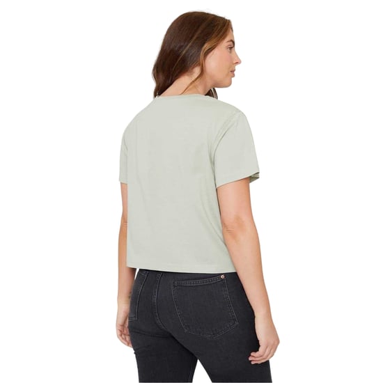 Be You Dames Crew Neck Boxy Crop T-Shirt (Groen) - Image 2