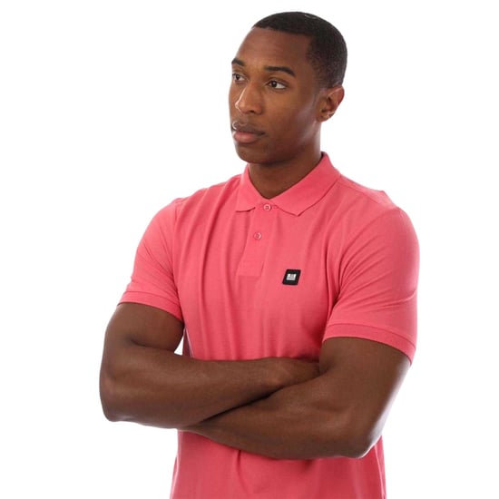 Weekend Offender Heren Barnum Poloshirt met Korte Mouwen (Rose) - Image 3