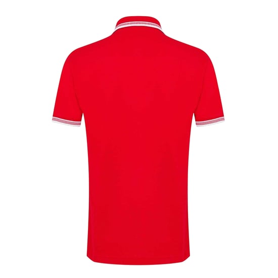 Boss Herenpoloshirt ‘Paddy’ met contrasterende boorden (Rood) - Image 2