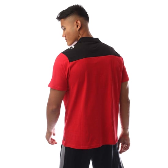 Sondico Polohemd met kraag voor heren (Rood, Zwart) - Image 3