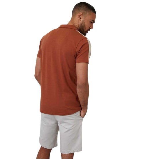Threadbare Heren Kirkby Poloshirt (Roest) - Image 3