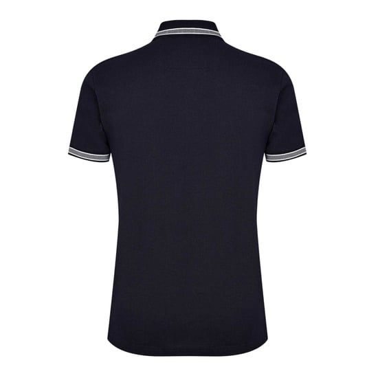 Boss Herenpoloshirt ‘Paddy’ met contrasterende boorden (Marine) - Image 2