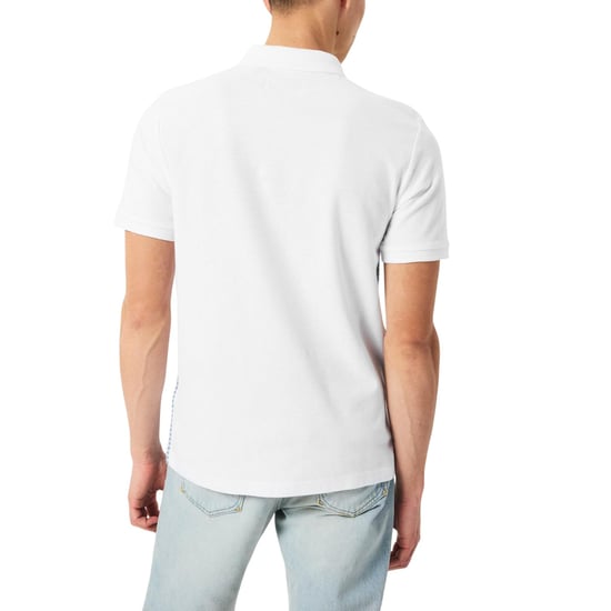 Original Penguin Herr Broderad Regular Polo Skjorta (Vit) - Image 3