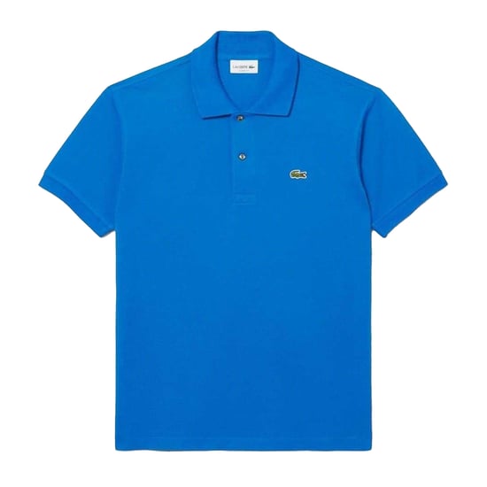 Lacoste Mens Classic Short-Sleeved Polo Shirt (Cobalt Blue) - Image 2