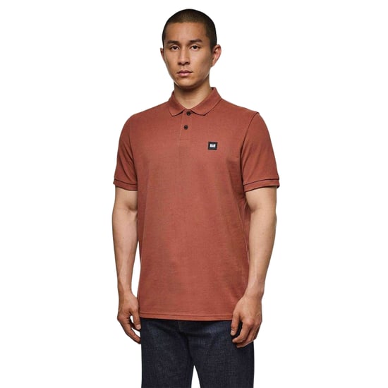 Weekend Offender Caneiros-poloshirt voor heren (Roest) - Image 3