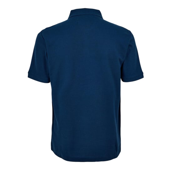Original Penguin Herr Broderad Regular Polo Tröja (Yale Blå) - Image 2